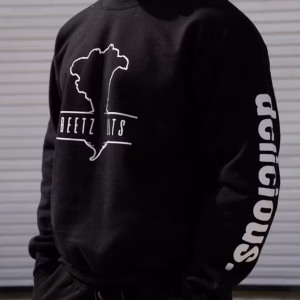 Unisex BeetzEats Crewneck Sweatshirt (Black & Gray)